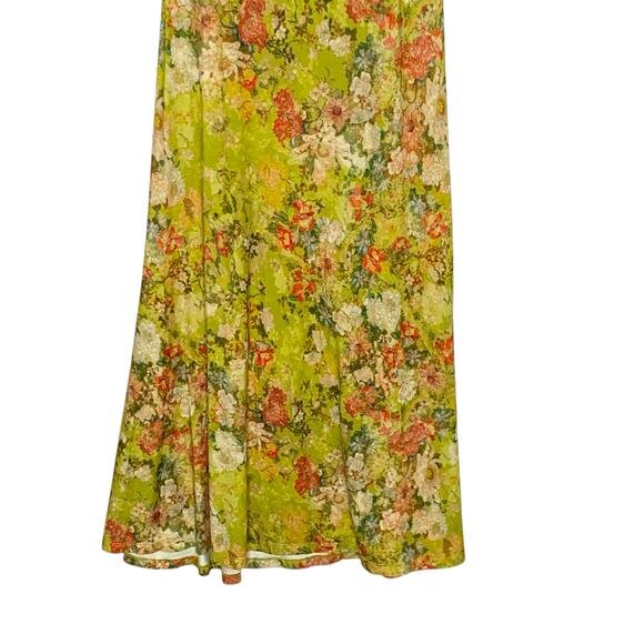 Peruvian Connection XS Womens St Barth Maxi Dress Tank Sleeveless Floral - Picture 5 of 10